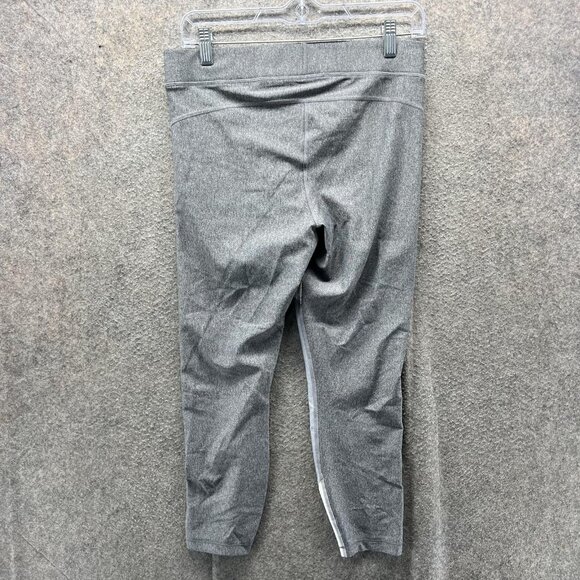 Under Armour Pants Womens Large Gray HeatGear Compression 3/4 Leggings Running - Picture 2 of 10